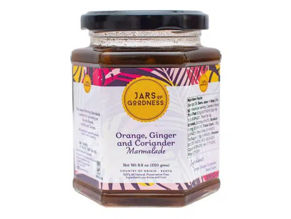 Orange Ginger Coriander Marmalade