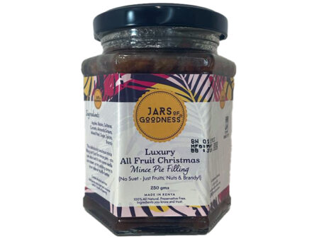 Jars of Goodness Luxury All Fruit Christmas Mince Pie Filling